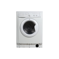 Lave-Linge Sechant 6 kg Reconditionné INDESIT IWDC 6125 (FR) : vue de face