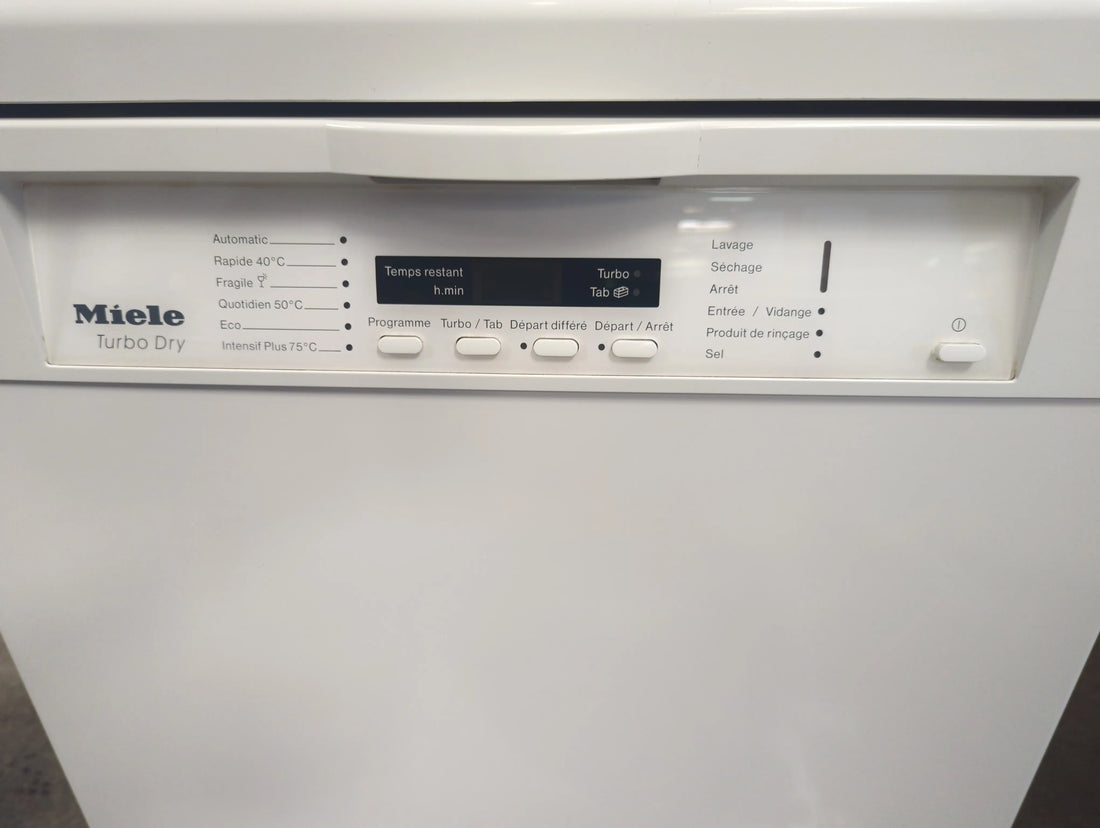 Lave-Vaisselle Pose Libre 12 Cvts Reconditionné MIELE G1232SC