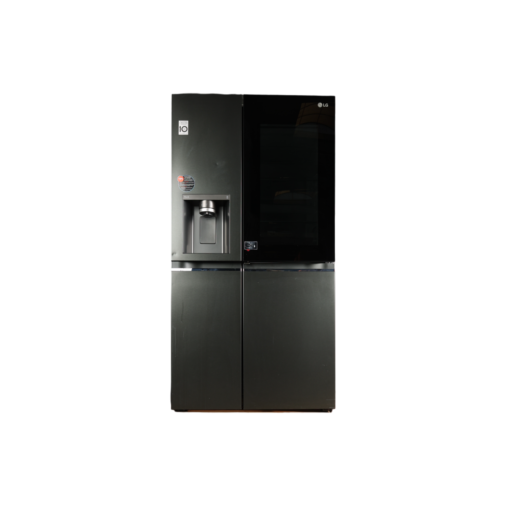 Réfrigérateur Américain 635 L Reconditionné LG GSXV90MCAE : vue de face