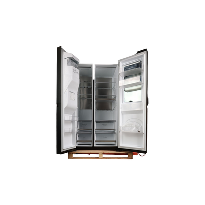 Réfrigérateur Américain 635 L Reconditionné LG GSXV90MCAE : vue de l'intérieur