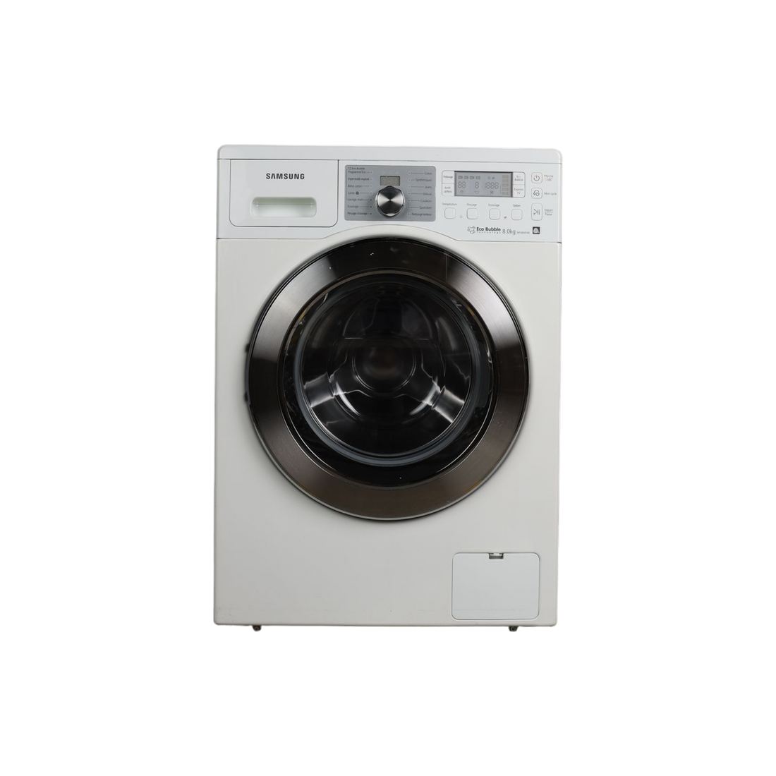 Lave-Linge Hublot 8 kg Reconditionné SAMSUNG WF0804Y8E : vue de face