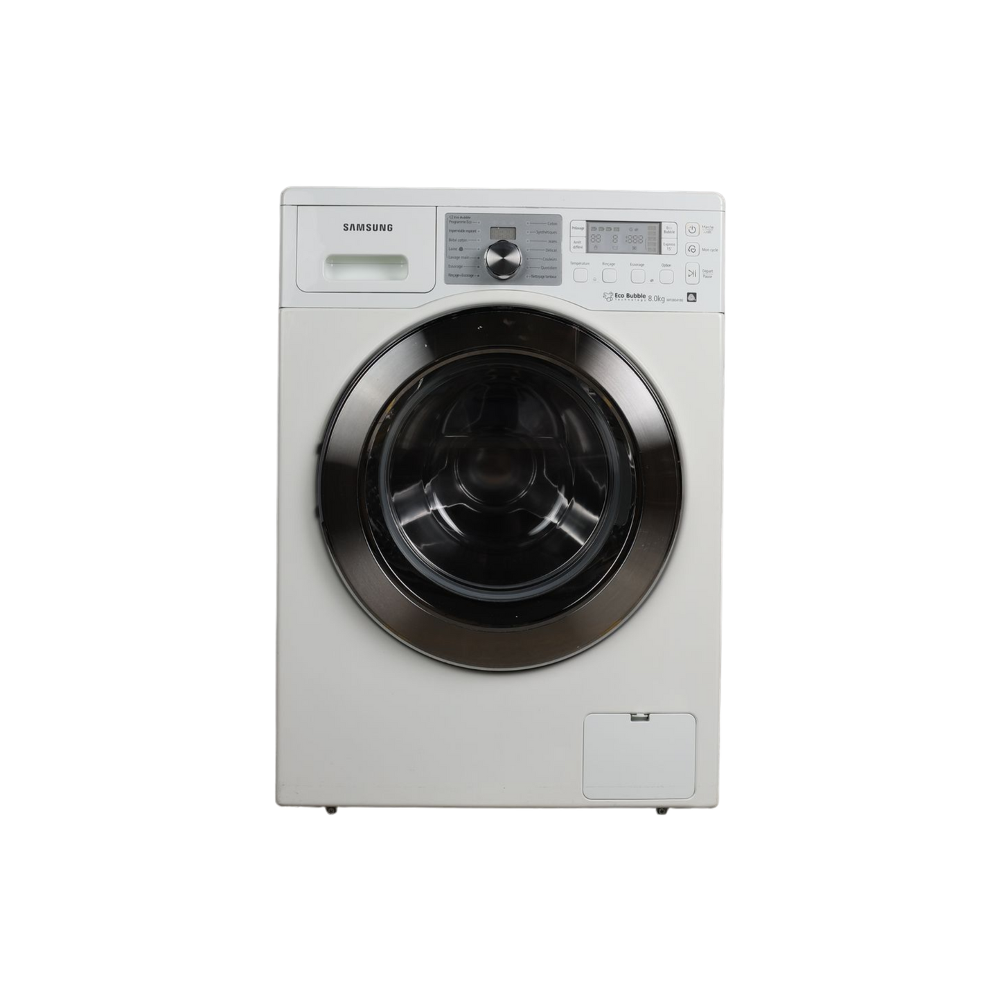 Lave-Linge Hublot 8 kg Reconditionné SAMSUNG WF0804Y8E : vue de face