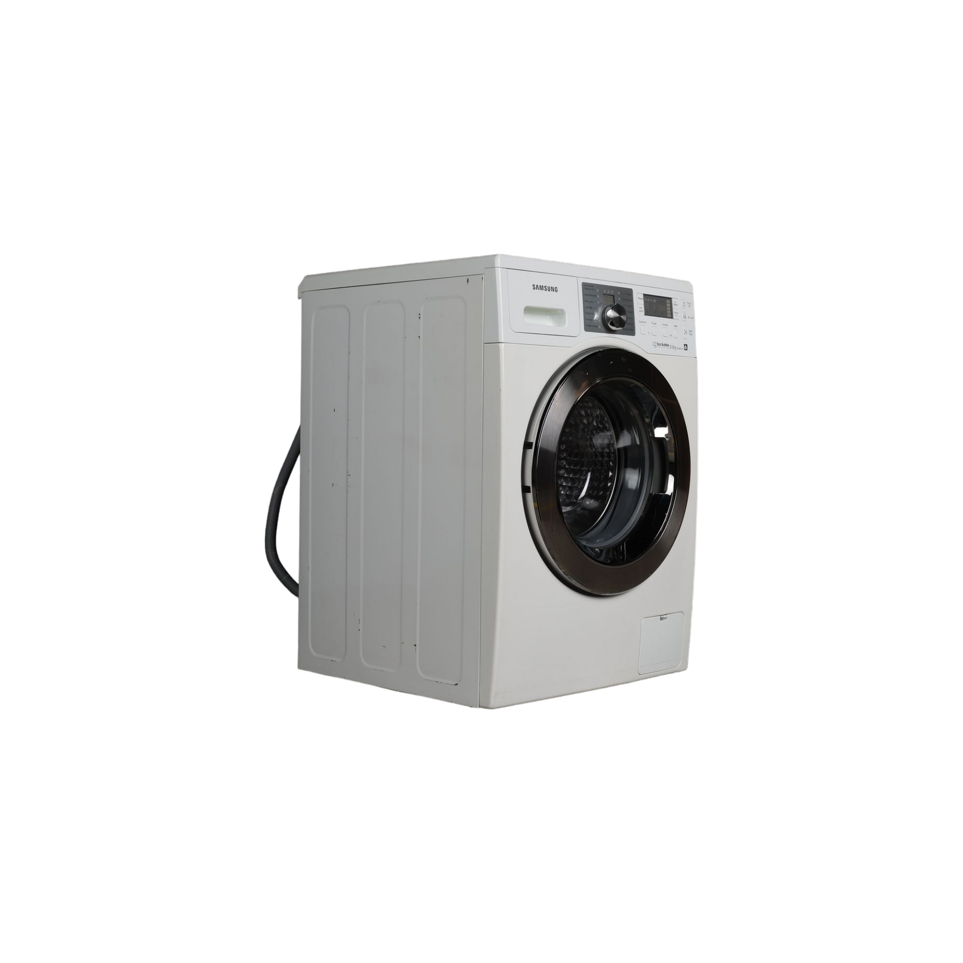 Lave-Linge Hublot 8 kg Reconditionné SAMSUNG WF0804Y8E : vue du côté gauche