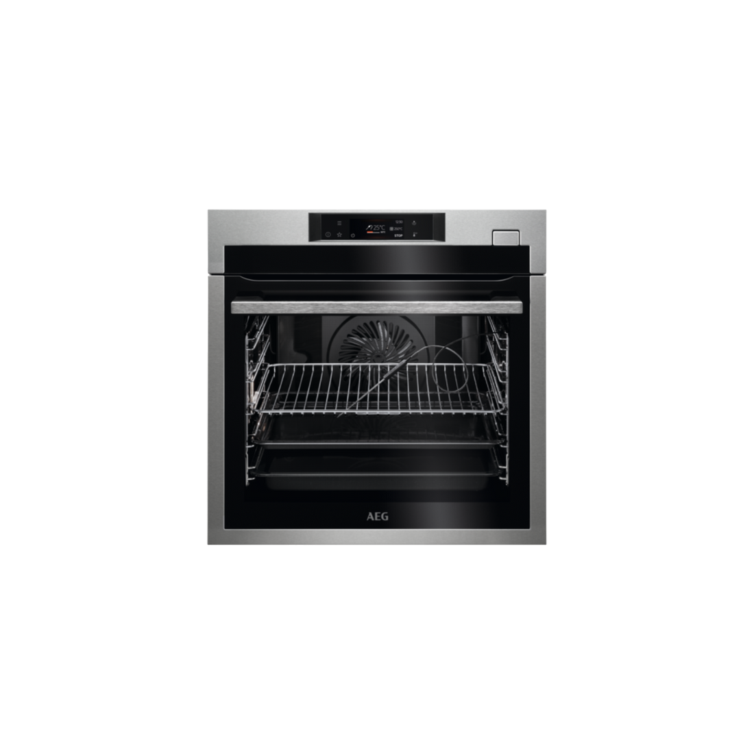 Four Chaleur Tournante 71 L Reconditionné AEG BSE772380M : vue de face