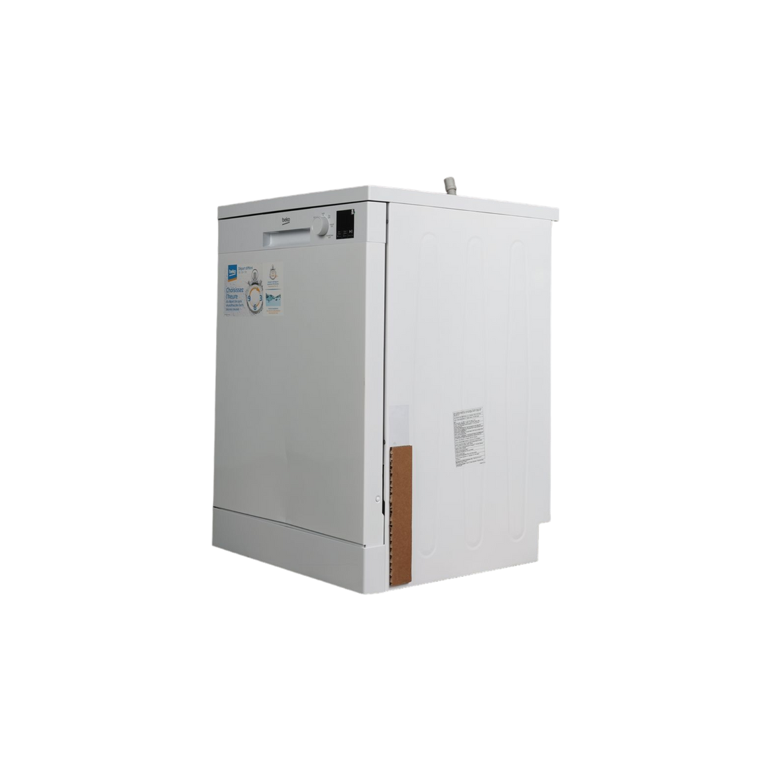 Lave-Vaisselle Pose Libre 13 Cvts Reconditionné BEKO TDFV15315W : vue du côté droit