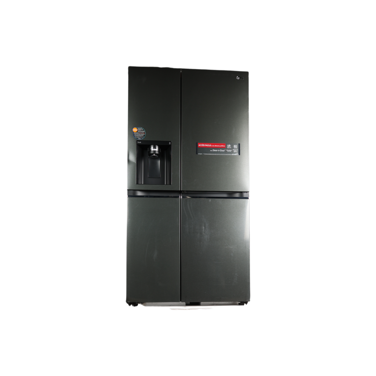 Réfrigérateur Américain 635 L Reconditionné LG GSJV80MCLF : vue de face