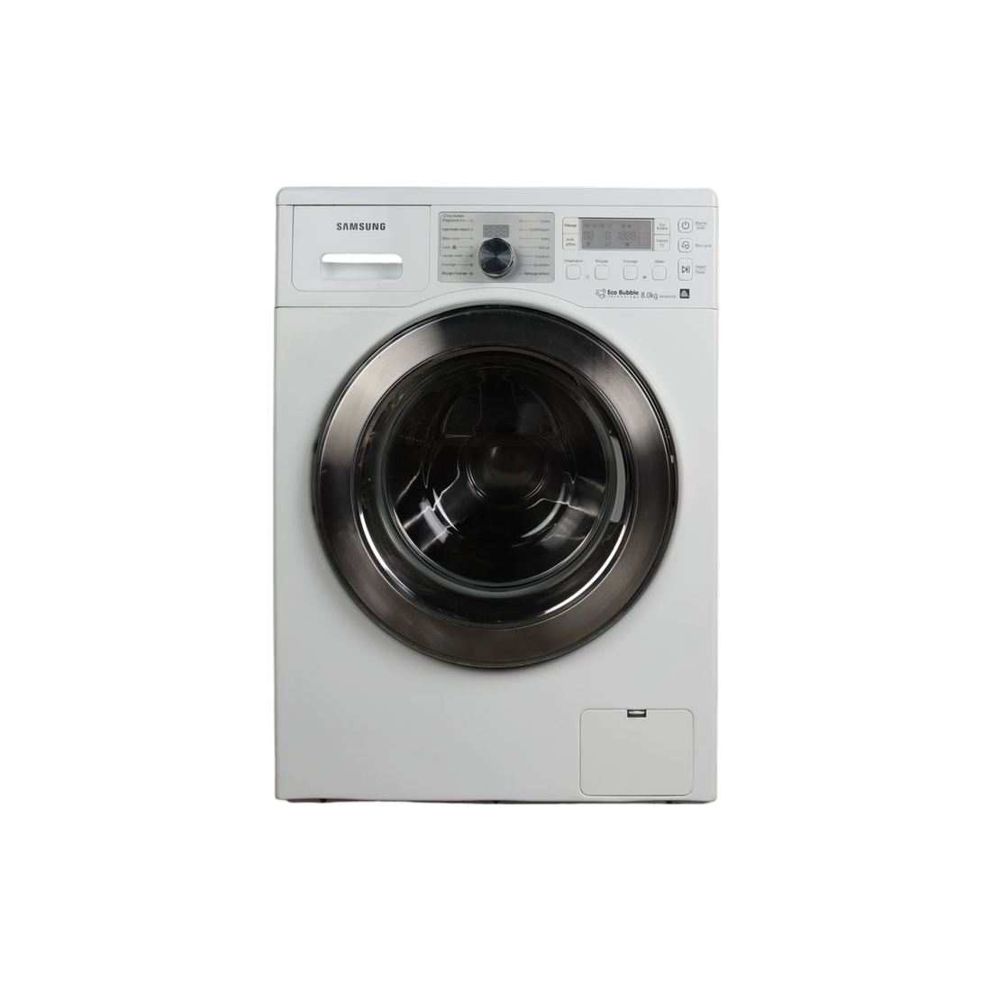 Lave-Linge Hublot 8 kg Reconditionné SAMSUNG WF0804Y8E : vue de face
