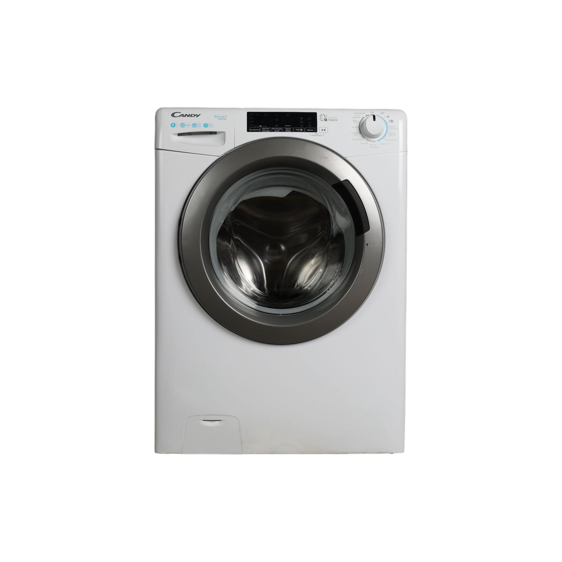 Lave-Linge Hublot 9 kg Reconditionné CANDY CS149TXMRE-47 : vue de face