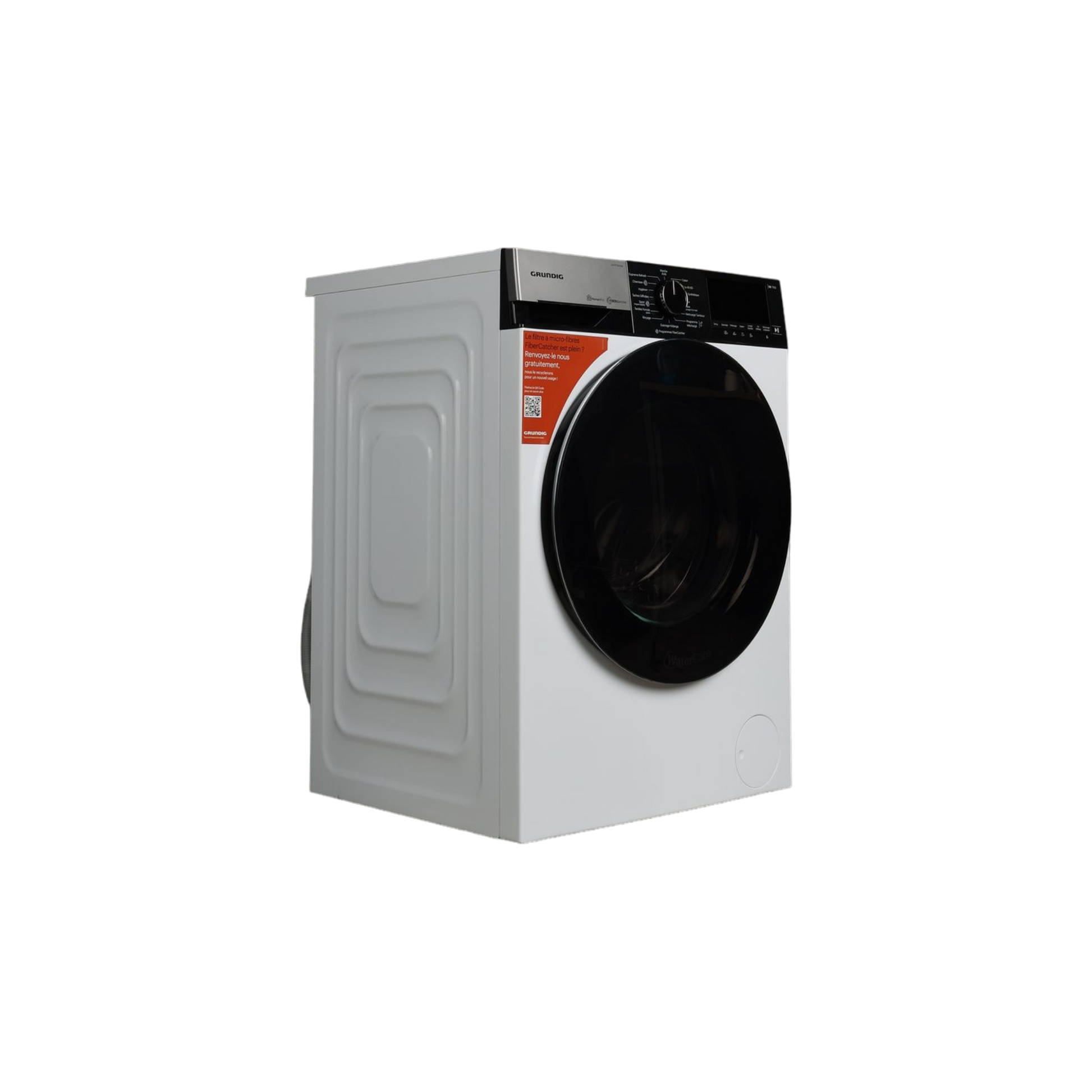 Lave-Linge Hublot 9 kg Reconditionné GRUNDIG GW7P79419W : vue du côté gauche