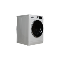 Lave-Linge Sechant 10 kg Reconditionné WHIRLPOOL FFWDD1074269BCVFR : vue du côté gauche