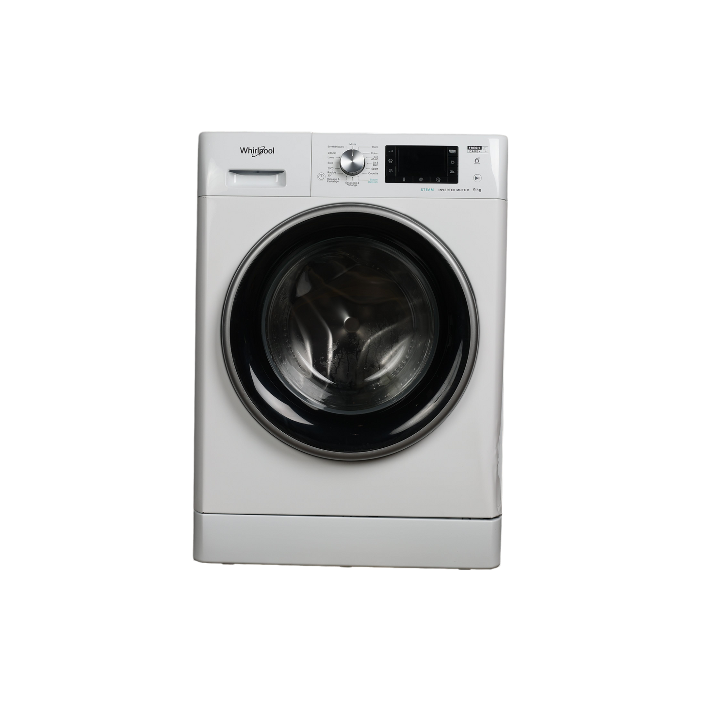 Lave-Linge Hublot 9 kg Reconditionné WHIRLPOOL FFDD9469BSVFR : vue de face