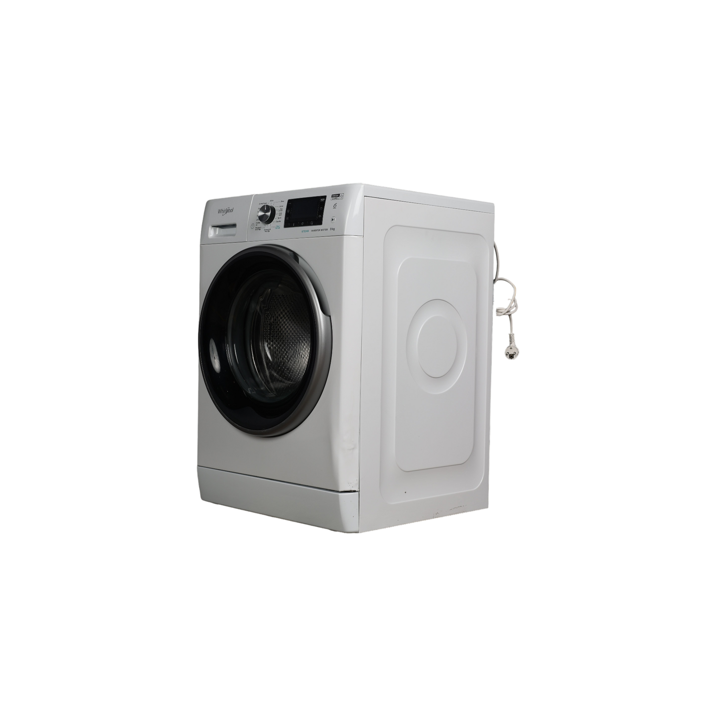 Lave-Linge Hublot 9 kg Reconditionné WHIRLPOOL FFDD9469BSVFR : vue du côté droit