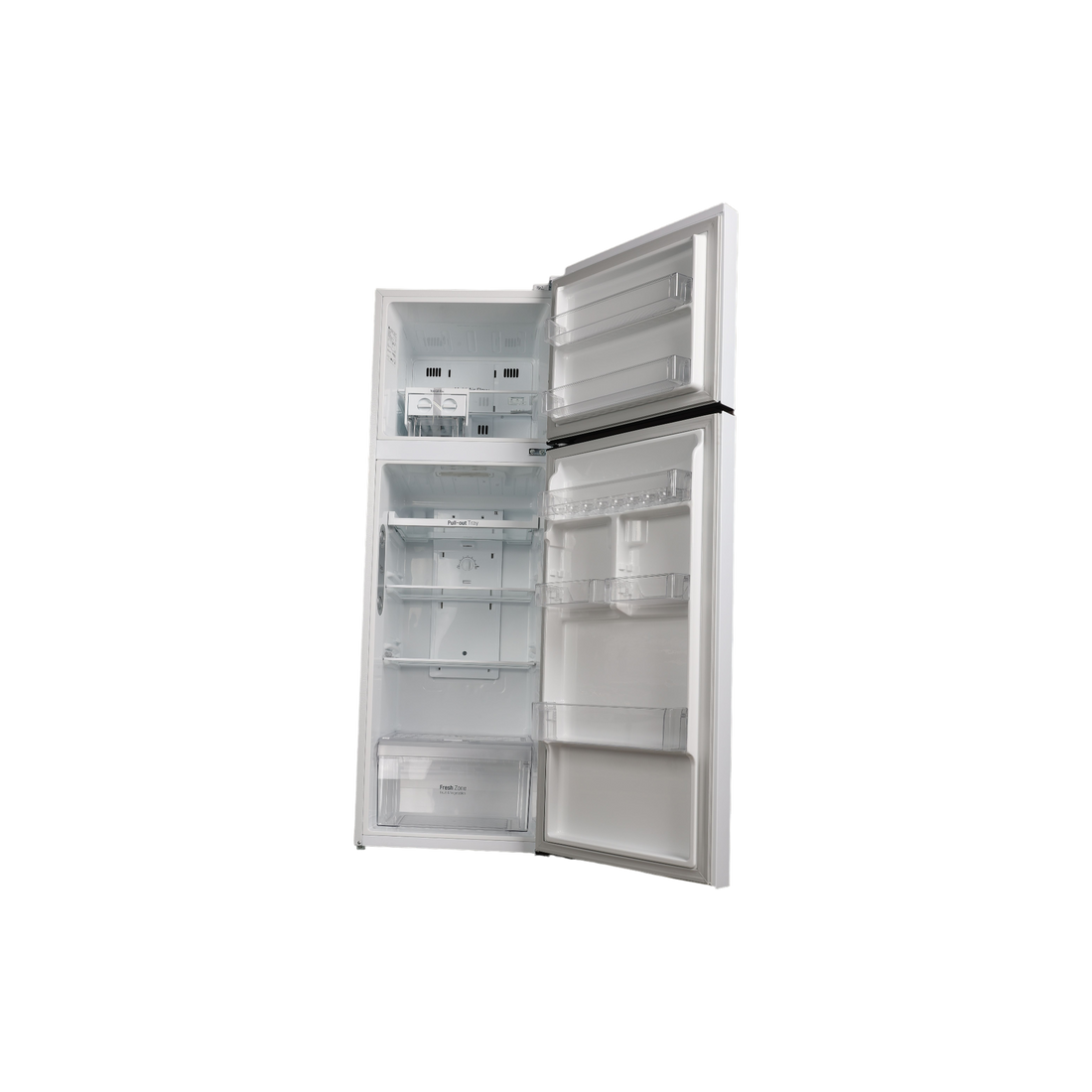 Réfrigérateur Avec Congélateur 254 L Reconditionné LG GT5525LWH : vue du côté gauche