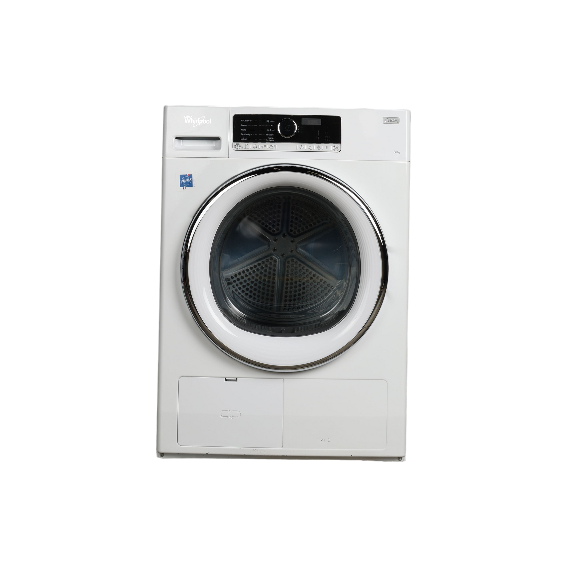 Seche-Linge Pompe À Chaleur 8 kg Reconditionné WHIRLPOOL HSCX 80421 : vue de face