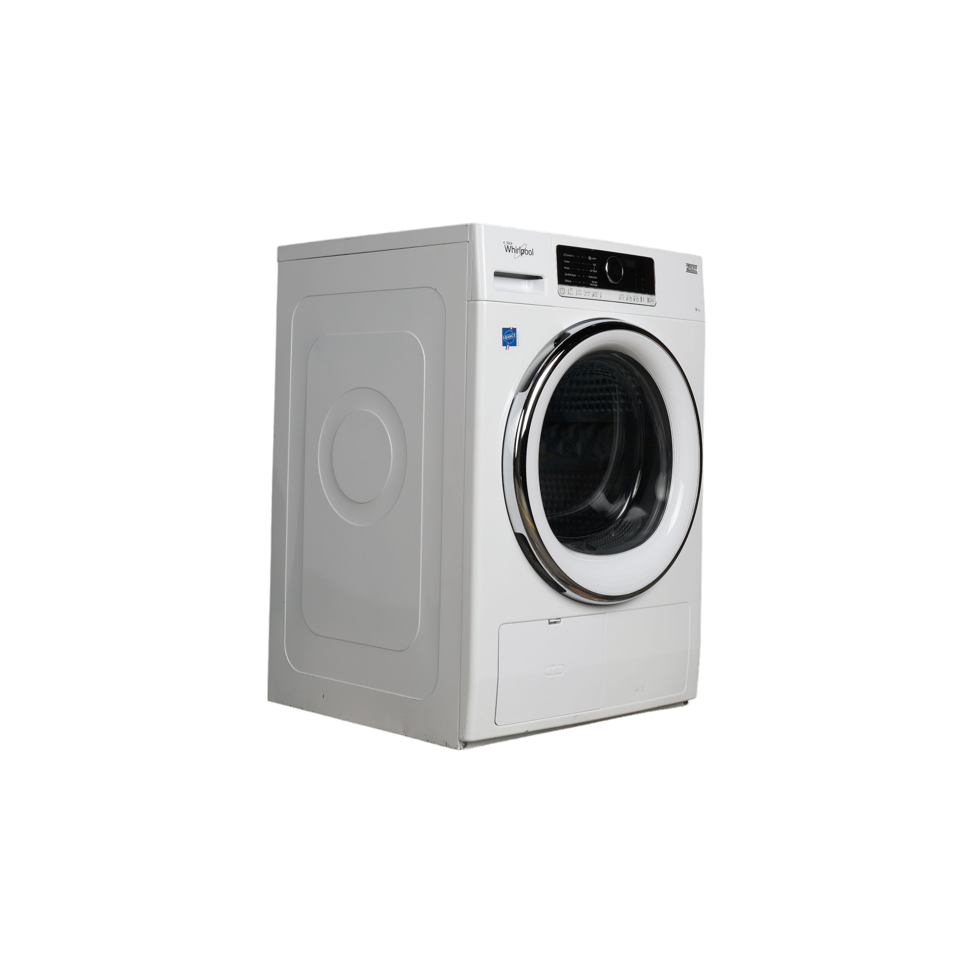 Seche-Linge Pompe À Chaleur 8 kg Reconditionné WHIRLPOOL HSCX 80421 : vue du côté gauche