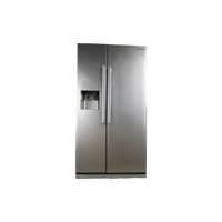 Réfrigérateur Américain 534 L Reconditionné SAMSUNG RS50N3513S8 : vue de face