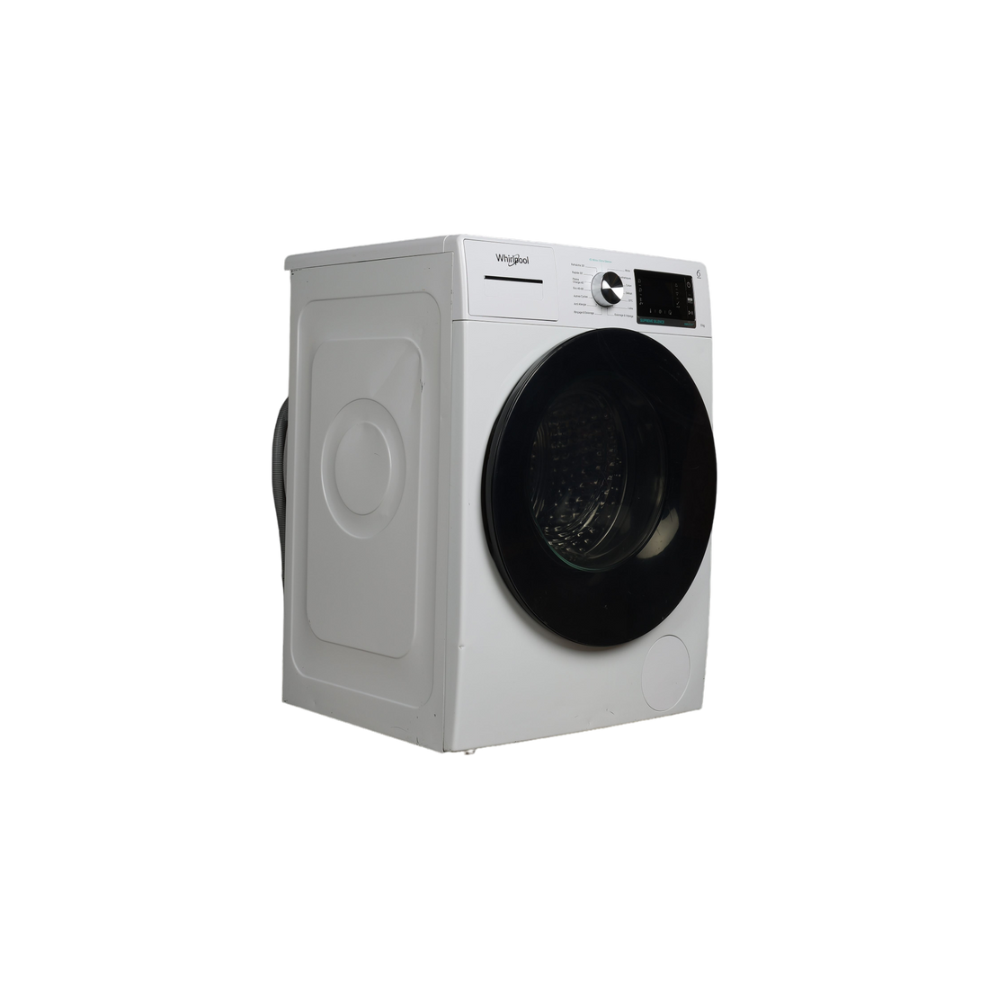 Lave-Linge Hublot 8 kg Reconditionné WHIRLPOOL W6XW845WBFR : vue du côté gauche