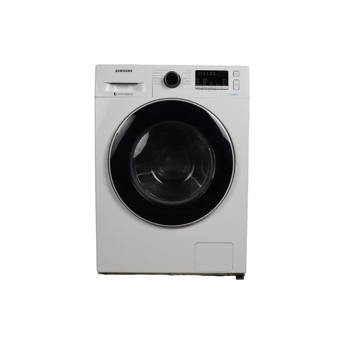 Lave-Linge Sechant 8 kg Reconditionné SAMSUNG WD80M4B53JW : vue de face