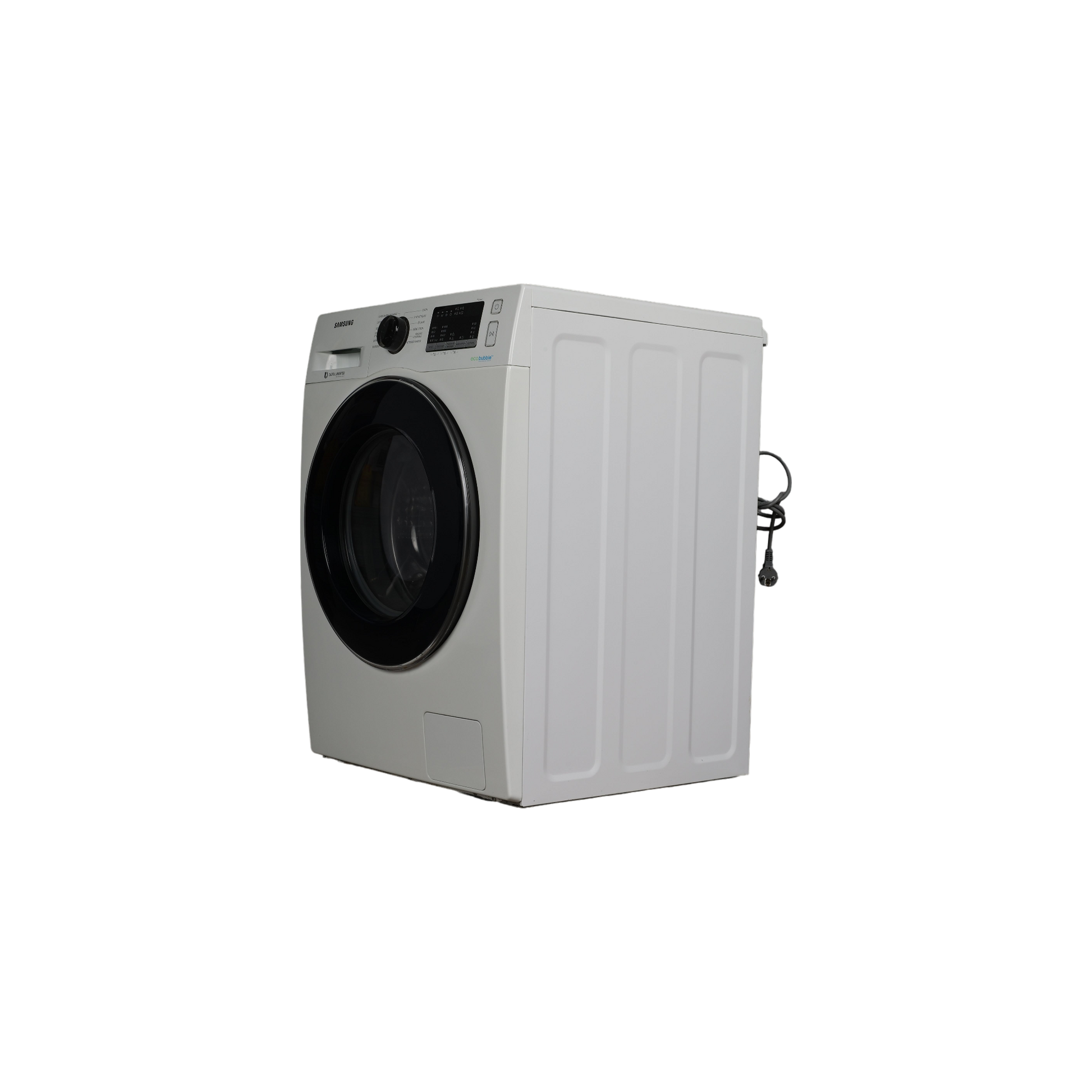 Lave-Linge Sechant 8 kg Reconditionné SAMSUNG WD80M4B53JW : vue du côté droit