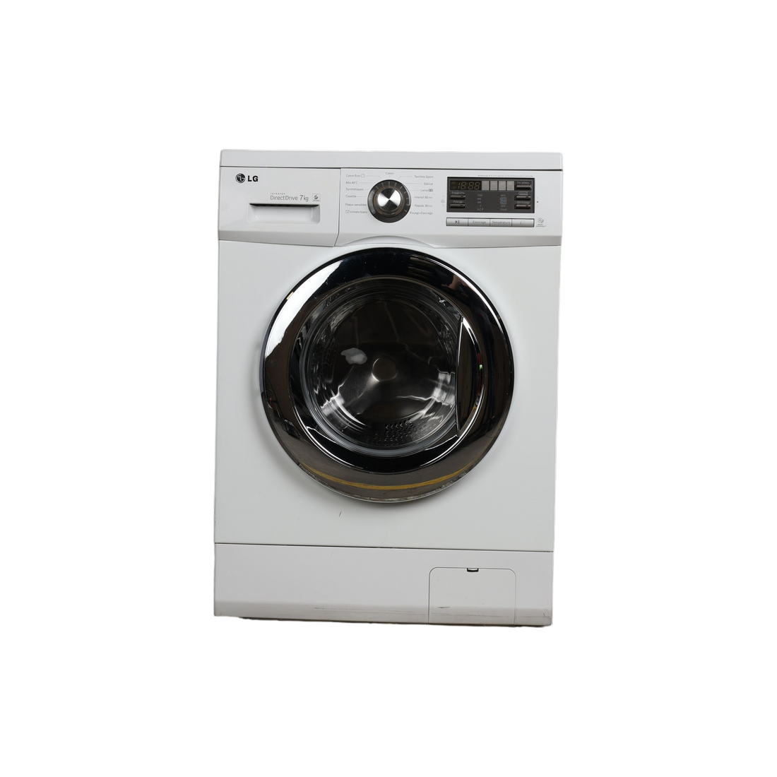 Lave-Linge Hublot 7 kg Reconditionné LG F72731WH : vue de face