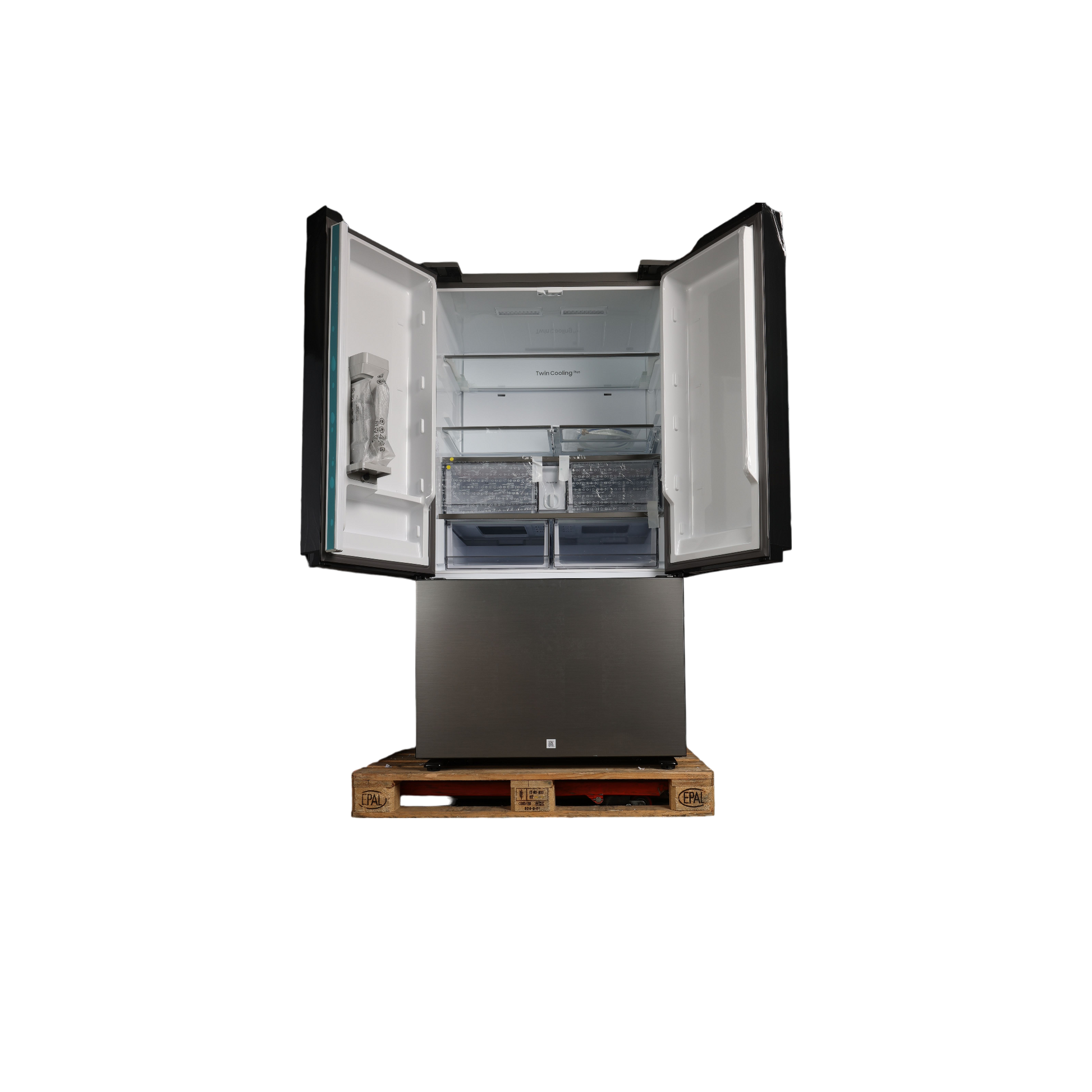 Réfrigérateur Multi-Portes 674 L Reconditionné SAMSUNG RF24BB620ES9 : vue de l'intérieur