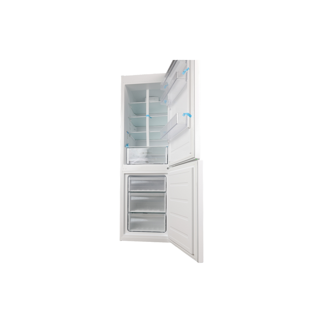 Réfrigérateur Avec Congélateur 337 L Reconditionné INDESIT LI8S1EFW : vue de l'intérieur