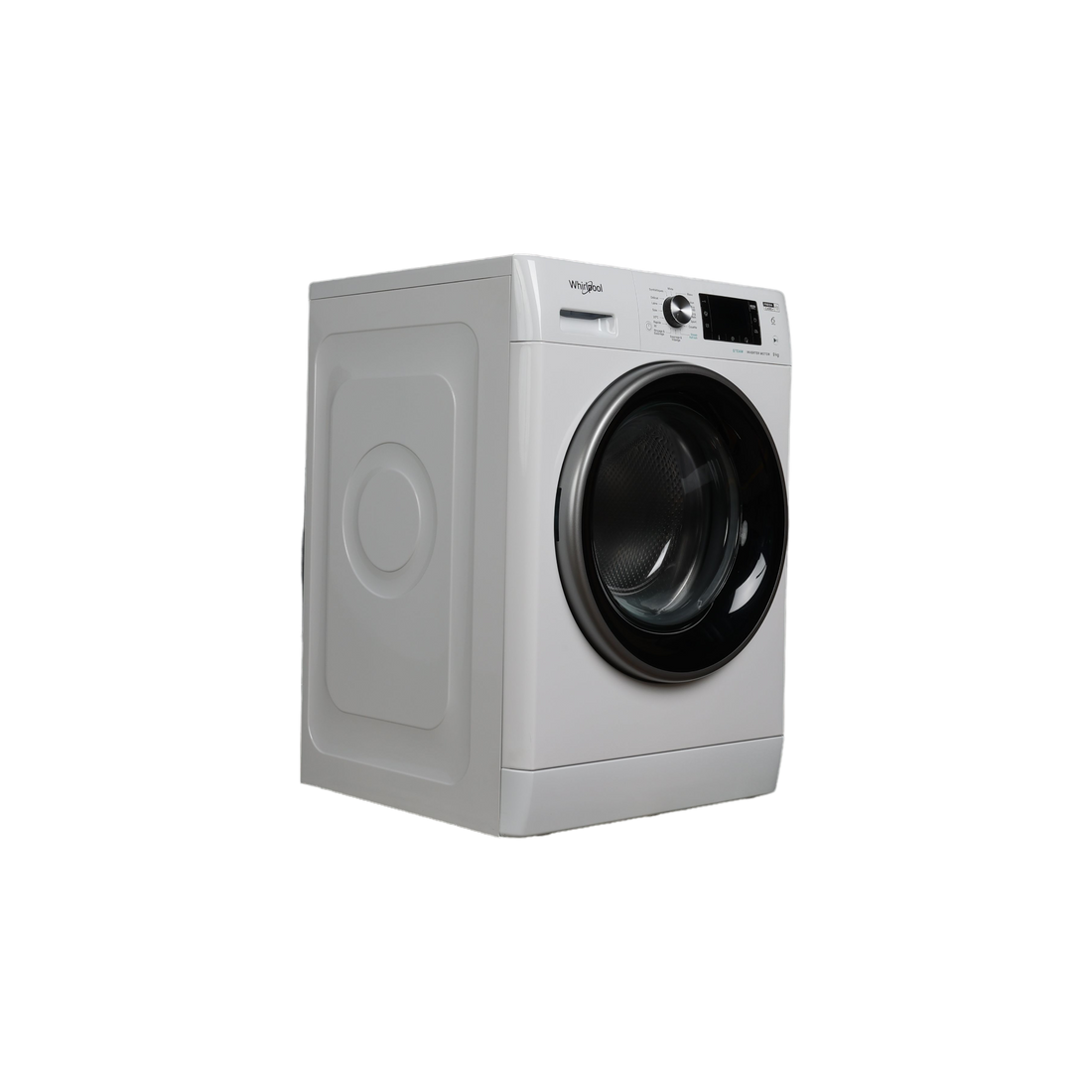 Lave-Linge Hublot 9 kg Reconditionné WHIRLPOOL FFDD9469BSVFR : vue du côté gauche