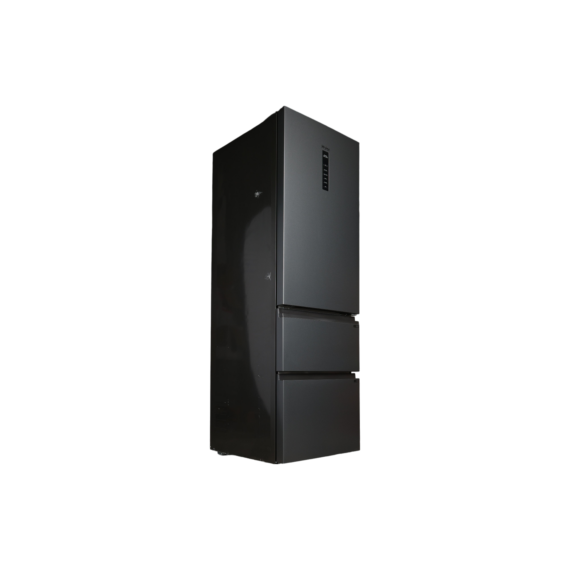 Réfrigérateur Avec Congélateur 360 L Reconditionné HAIER HTW5618DNPT : vue du côté gauche