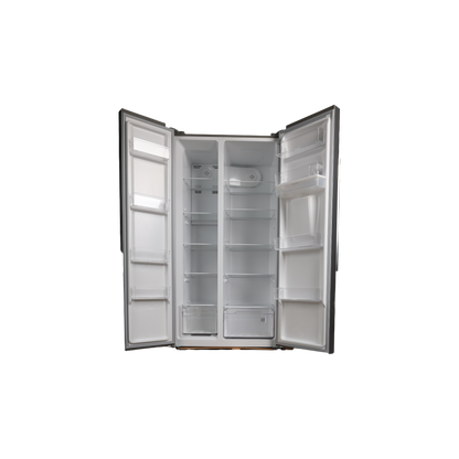 Réfrigérateur Américain 529 L Reconditionné TECNOLEC TSBS96WDSL : vue de l'intérieur