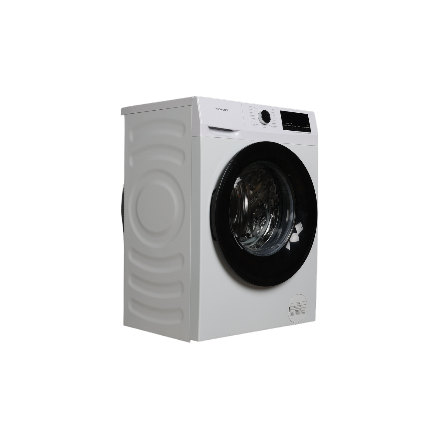 Lave-Linge Hublot 7 kg Reconditionné THOMSON TW147A : vue du côté gauche