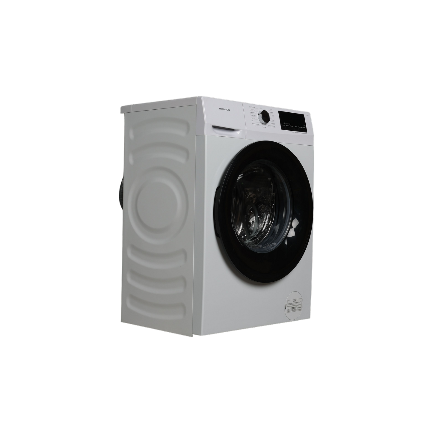 Lave-Linge Hublot 8 kg Reconditionné THOMSON TW148A : vue du côté gauche