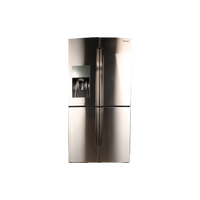 Réfrigérateur Américain 616 L Reconditionné SAMSUNG RF56J9040SR INOX : vue de l'intérieur