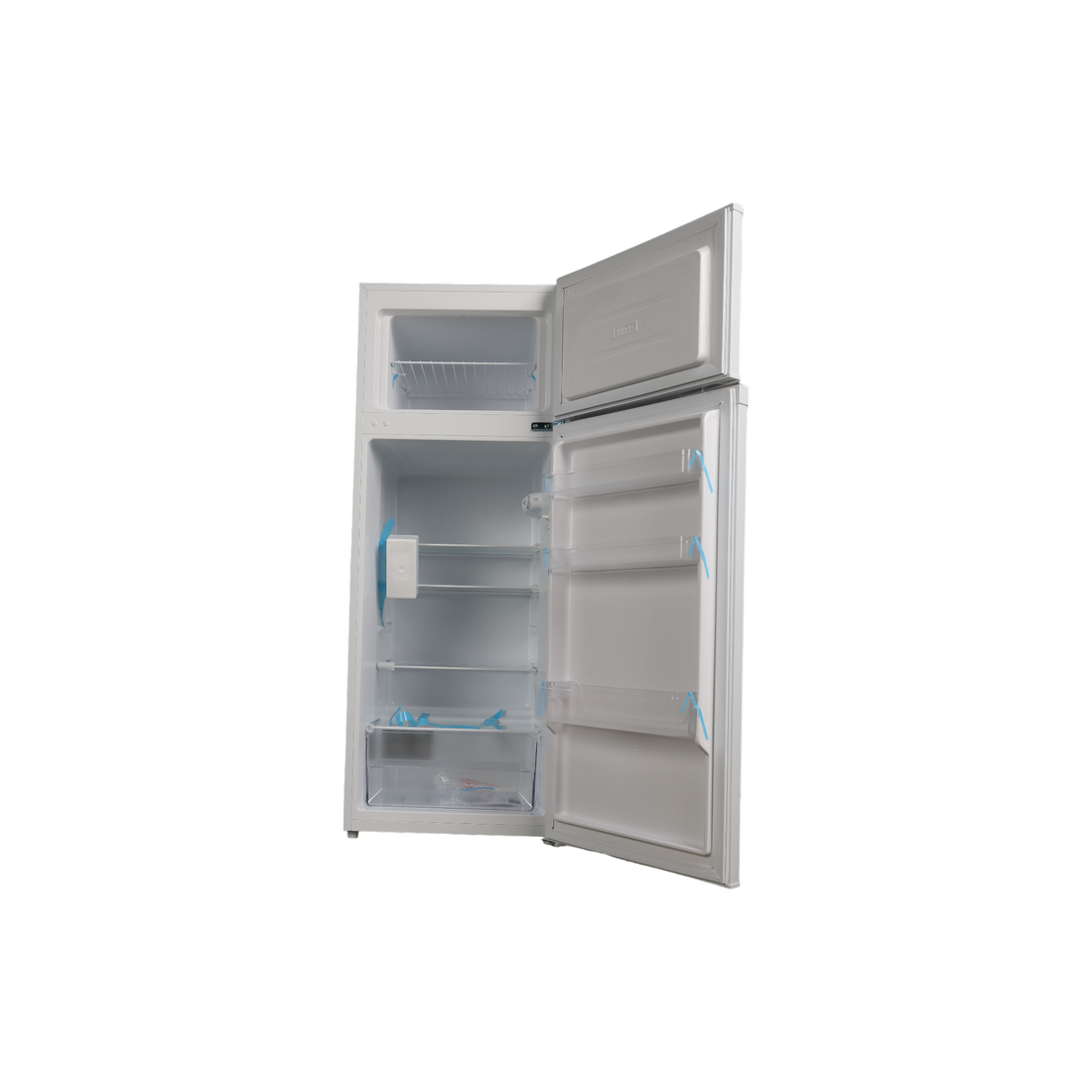 Réfrigérateur Avec Congélateur 206 L Reconditionné PROLINE DD208WH : vue du côté gauche