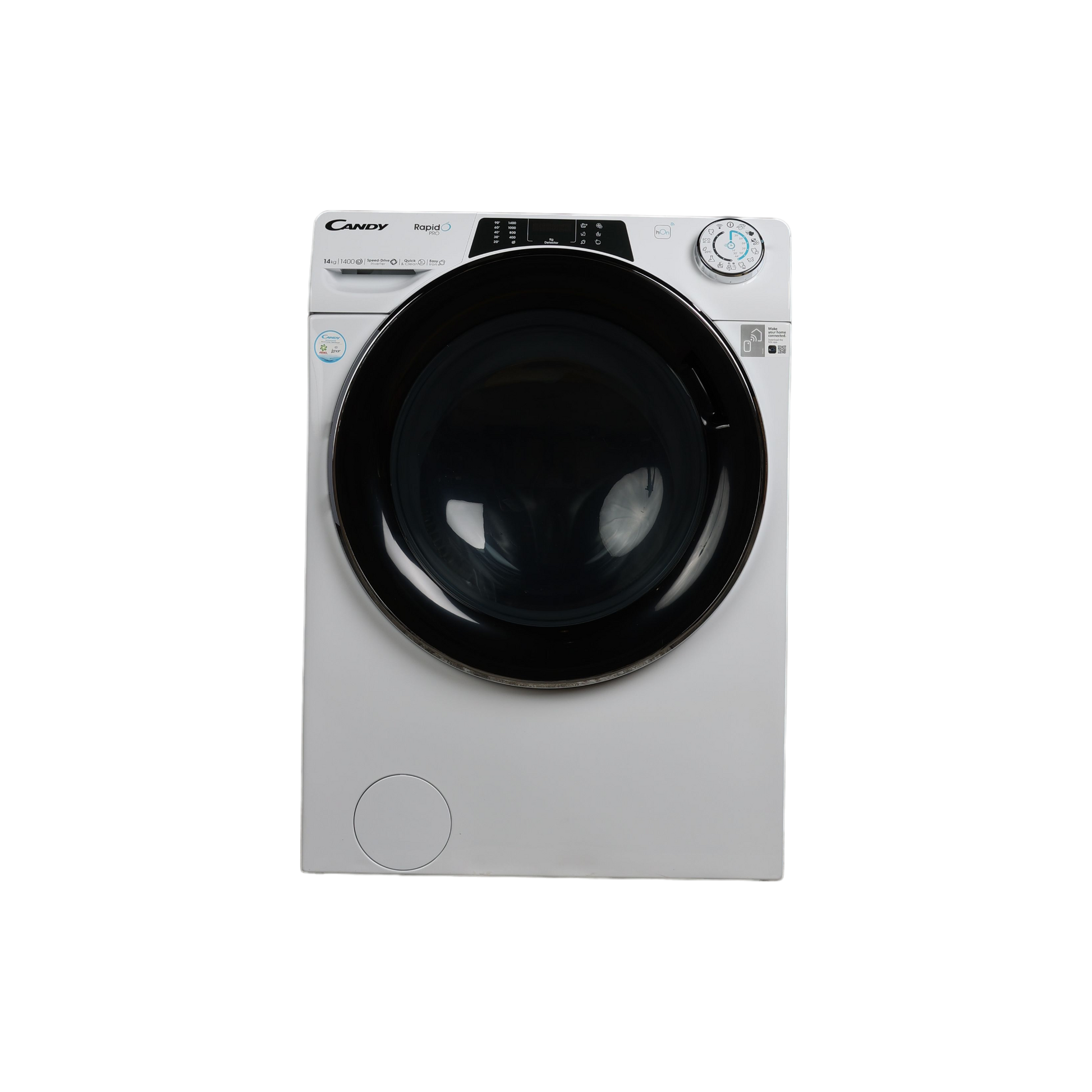 Lave-Linge Hublot 14 kg Reconditionné CANDY RP4146BWMBC/1-S : vue du côté droit