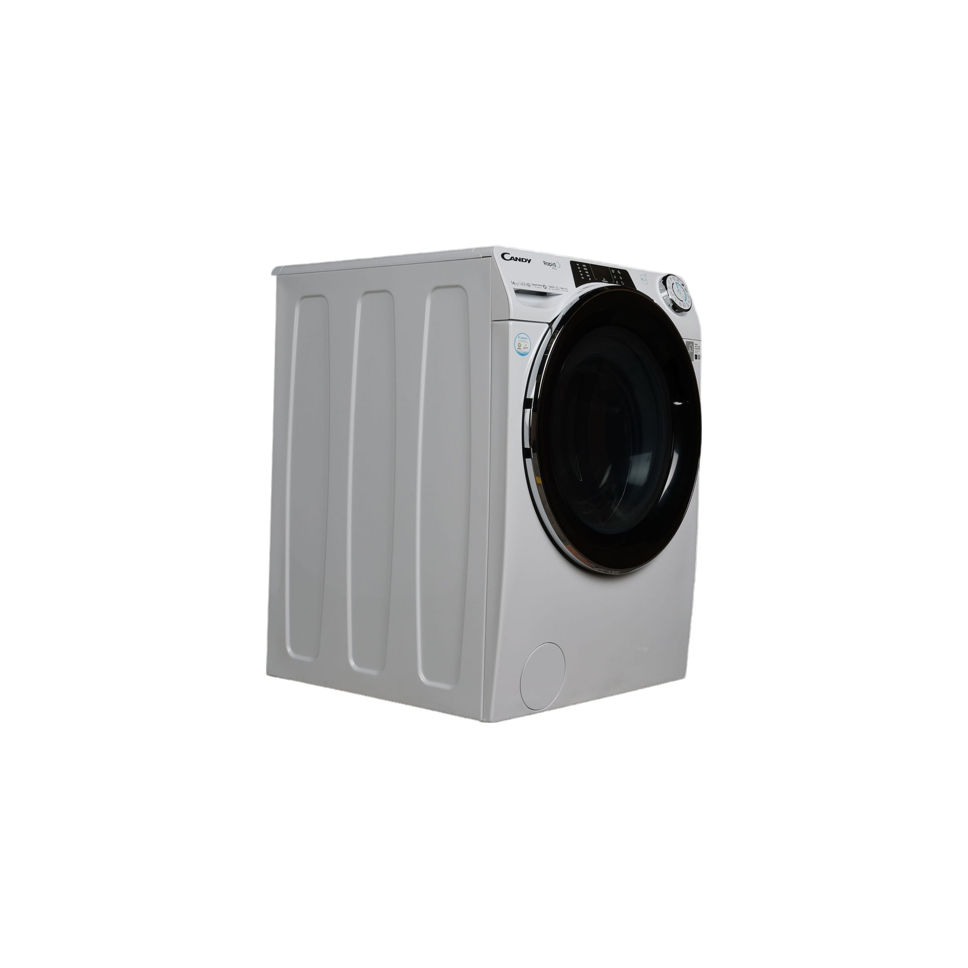 Lave-Linge Hublot 14 kg Reconditionné CANDY RP4146BWMBC/1-S : vue du côté gauche