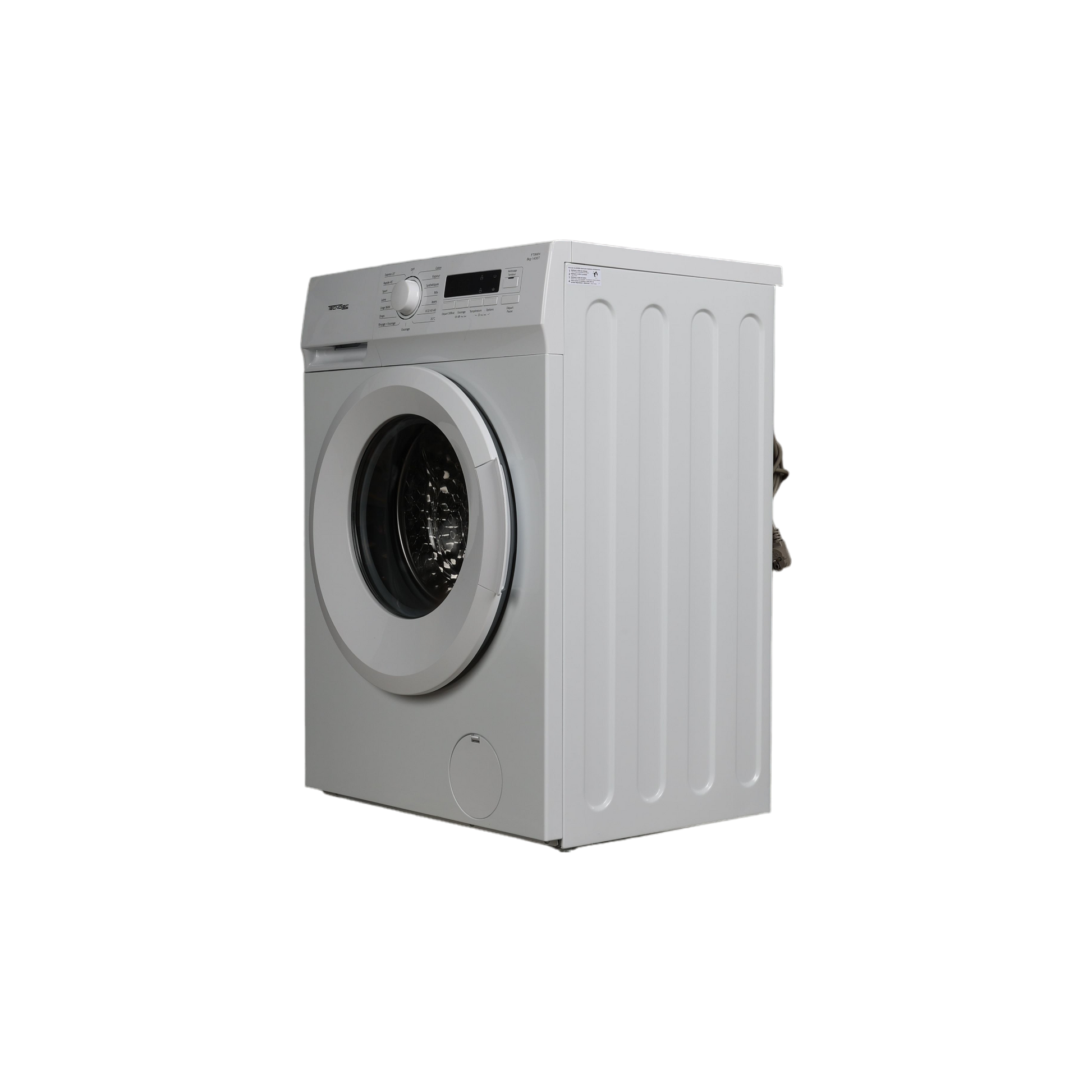 Lave-Linge Hublot 8 kg Reconditionné TECNOLEC FT8WH : vue du côté droit