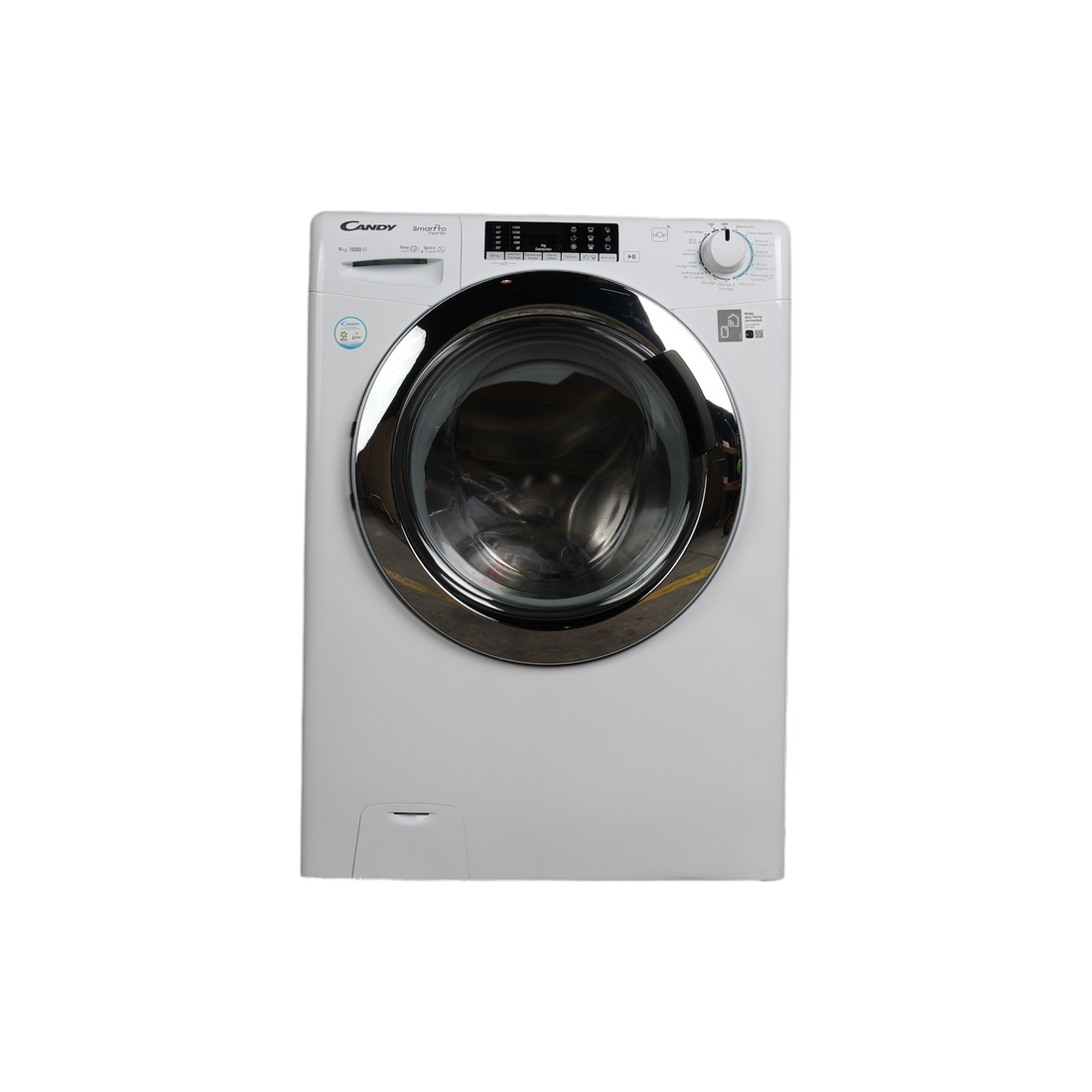 Lave-Linge Hublot 9 kg Reconditionné CANDY CSO 596TWMC/1-S : vue de face