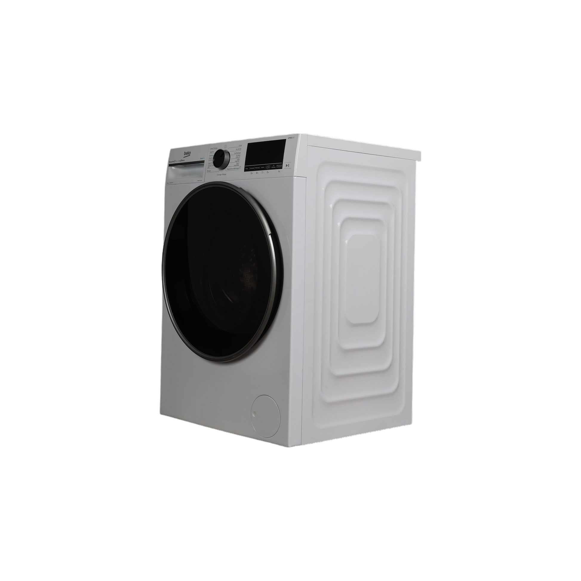 Lave-Linge Hublot 9 kg Reconditionné BEKO B5WFT4923SW : vue du côté droit