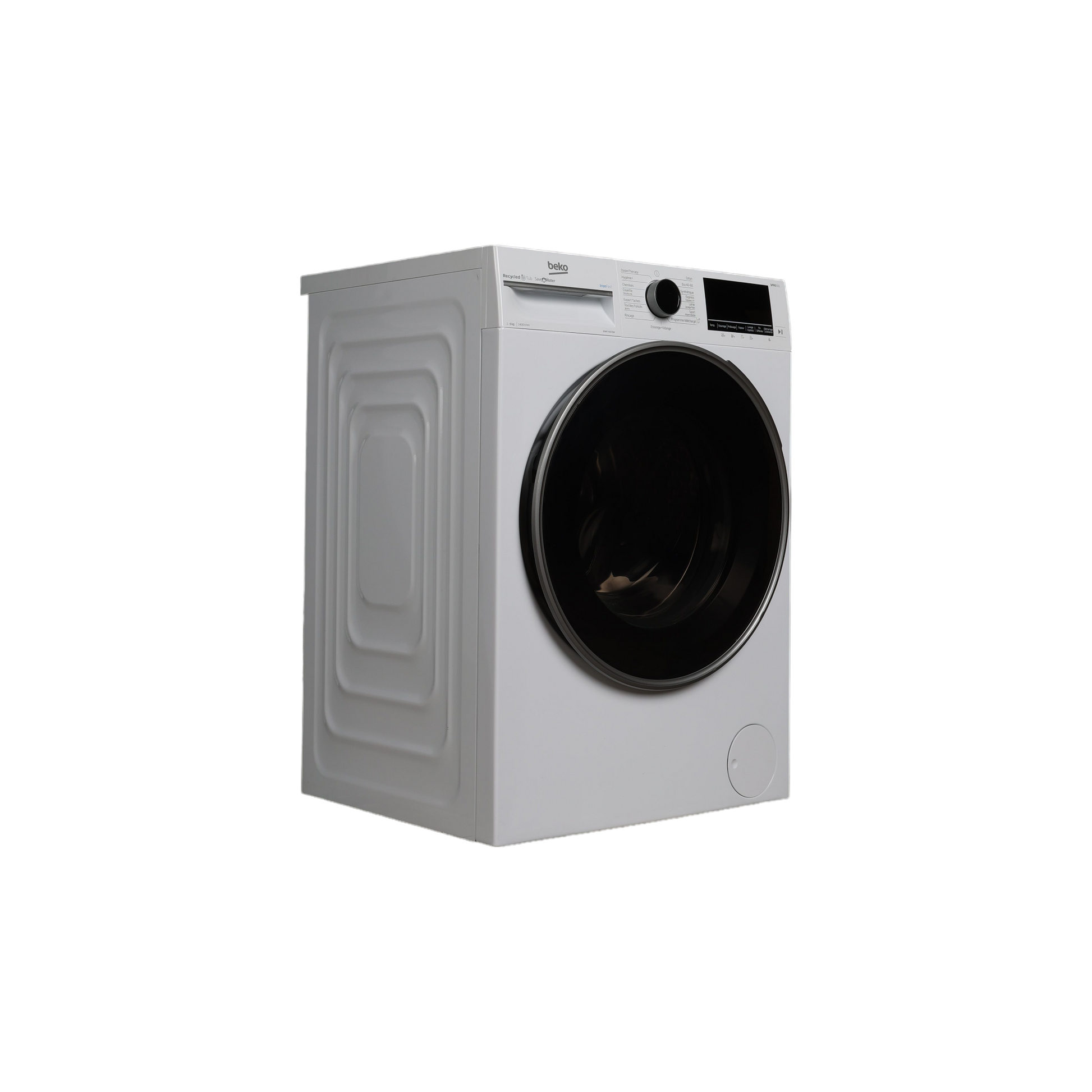 Lave-Linge Hublot 9 kg Reconditionné BEKO B5WFT4923SW : vue du côté gauche