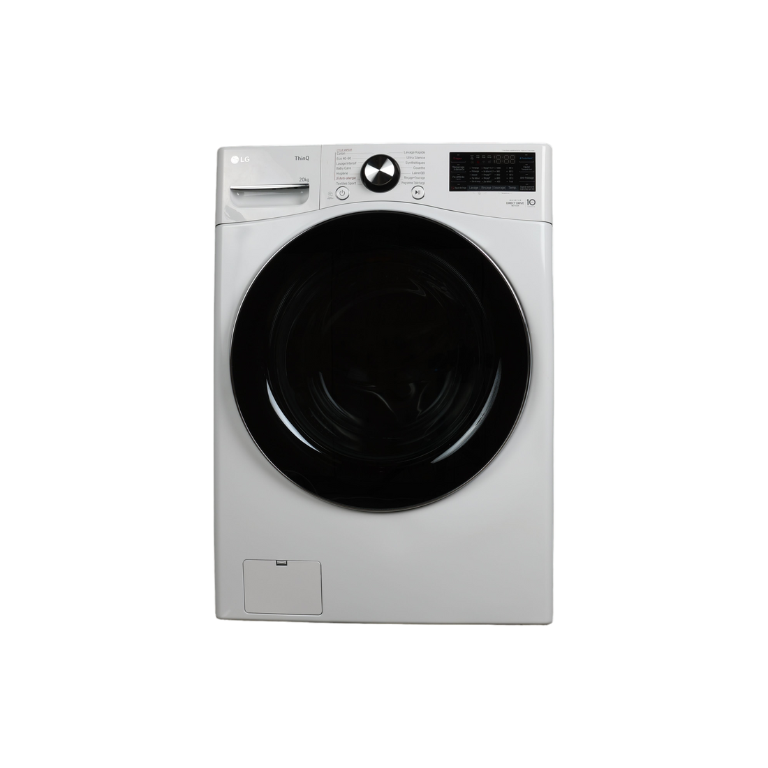 Lave-Linge Hublot 20 kg Reconditionné LG F20P12WST : vue de face