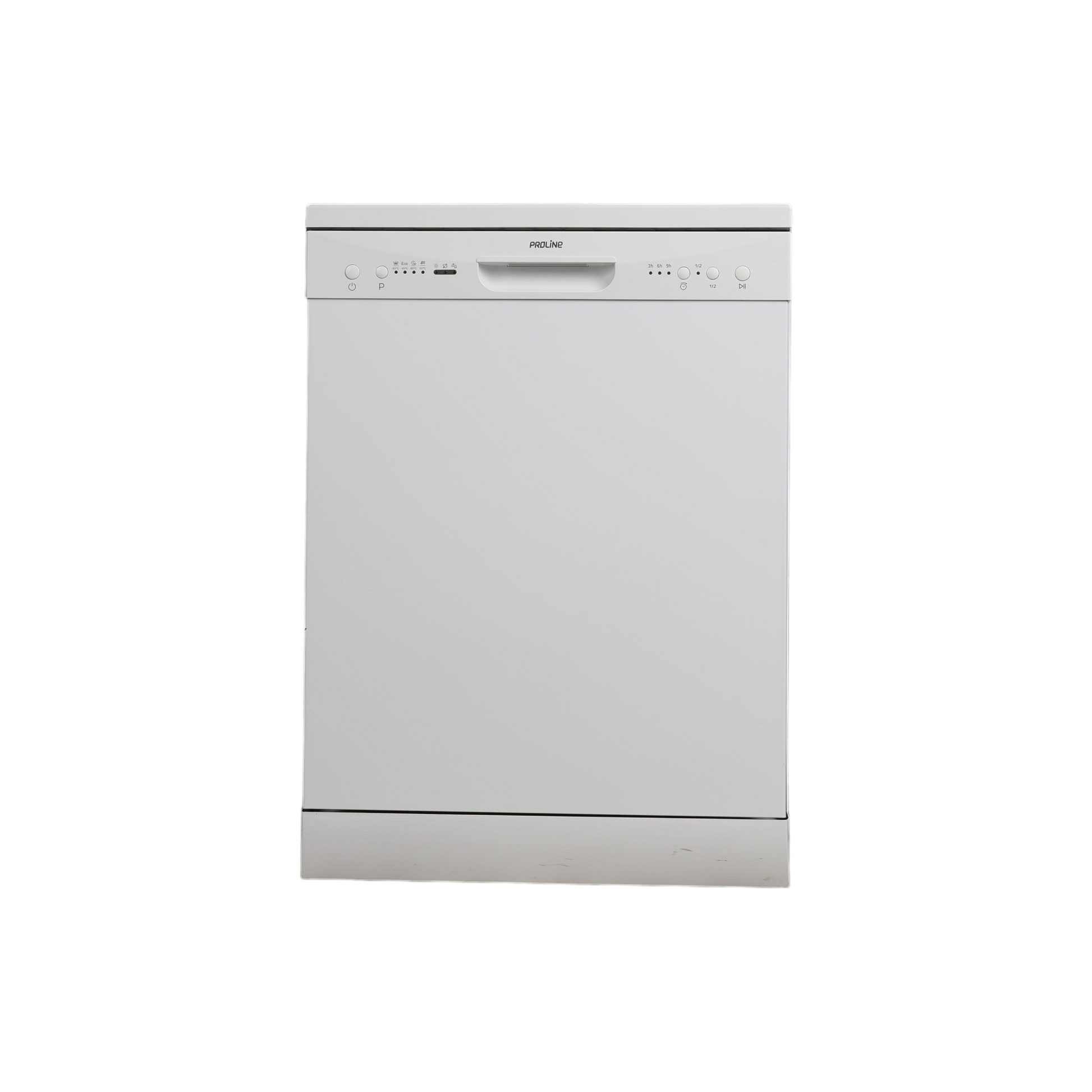 Lave-Vaisselle Pose Libre 12 Cvts Reconditionné PROLINE DWP49120WH : vue de face