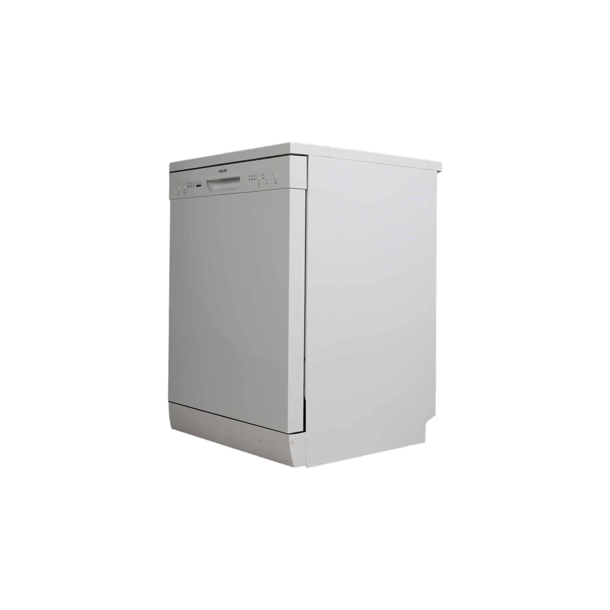Lave-Vaisselle Pose Libre 12 Cvts Reconditionné PROLINE DWP49120WH : vue du côté droit