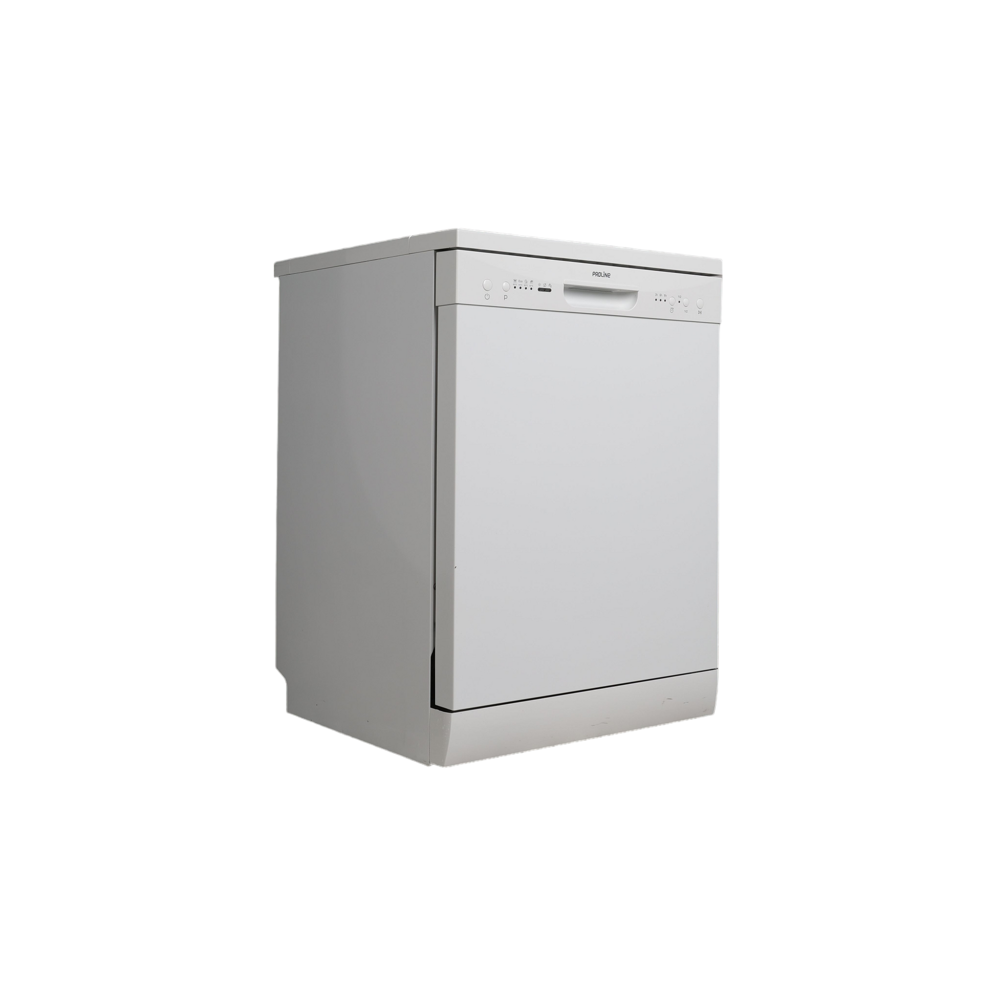 Lave-Vaisselle Pose Libre 12 Cvts Reconditionné PROLINE DWP49120WH : vue du côté gauche