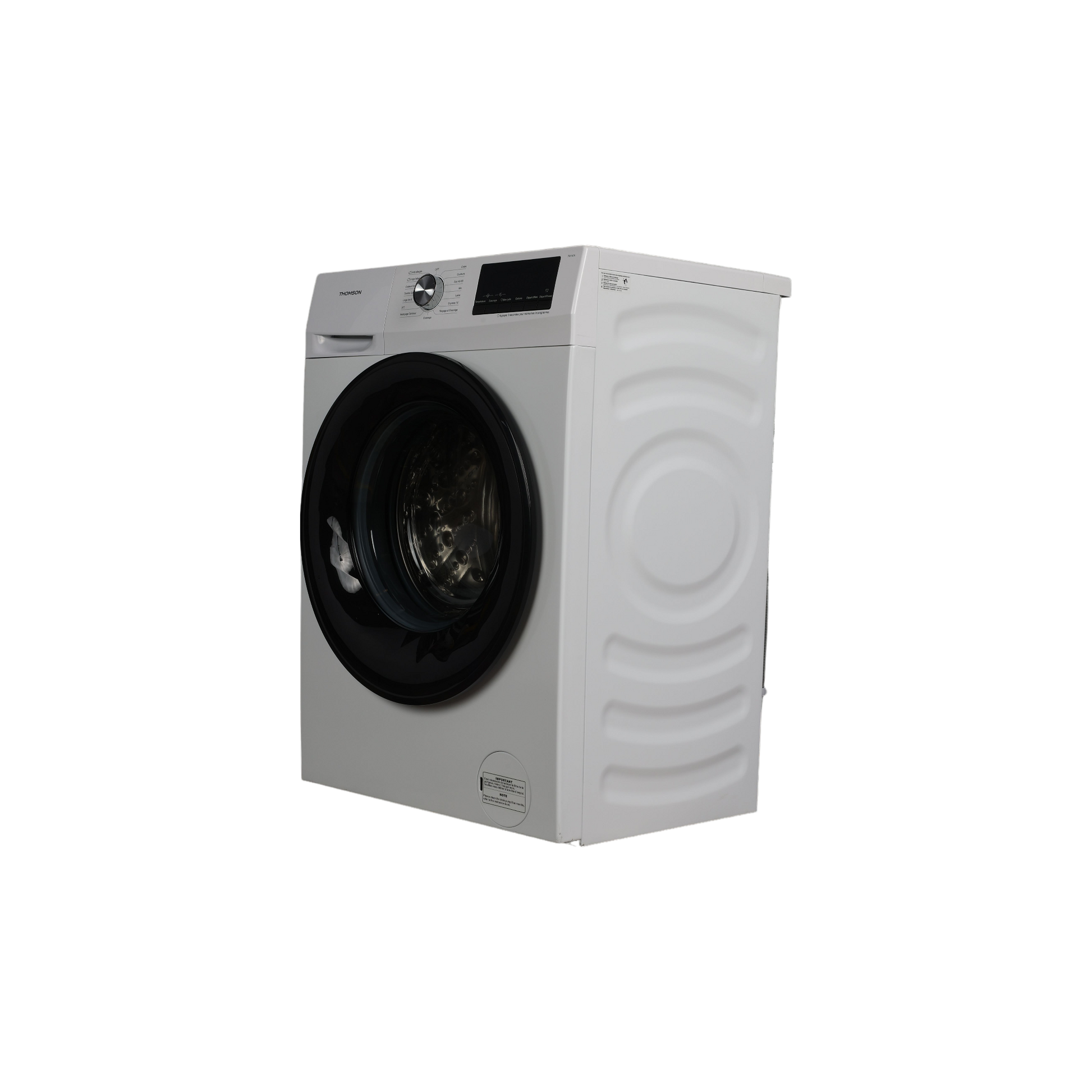 Lave-Linge Hublot 7 kg Reconditionné THOMSON TW147A : vue du côté droit