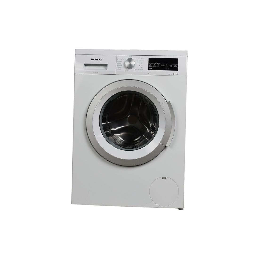 Lave-Linge Hublot 8 kg Reconditionné SIEMENS WU14Q408FF : vue de face