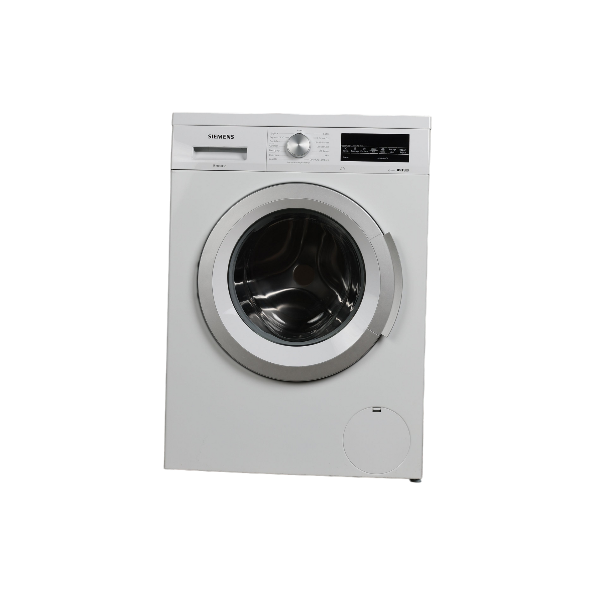 Lave-Linge Hublot 8 kg Reconditionné SIEMENS WU14Q408FF : vue de face