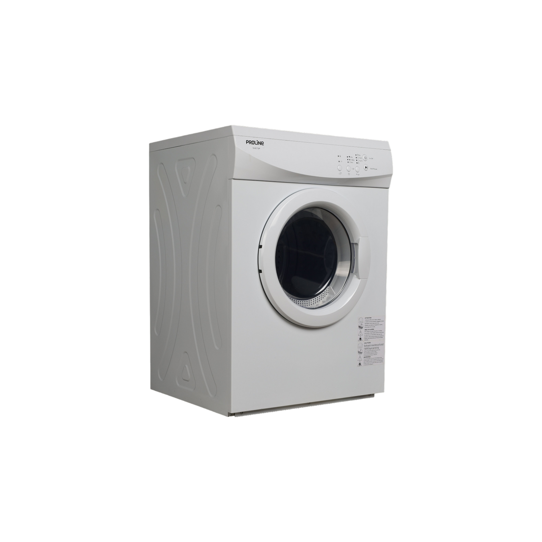 Seche-Linge Evacuation 7 kg Reconditionné PROLINE DVE70P : vue du côté gauche