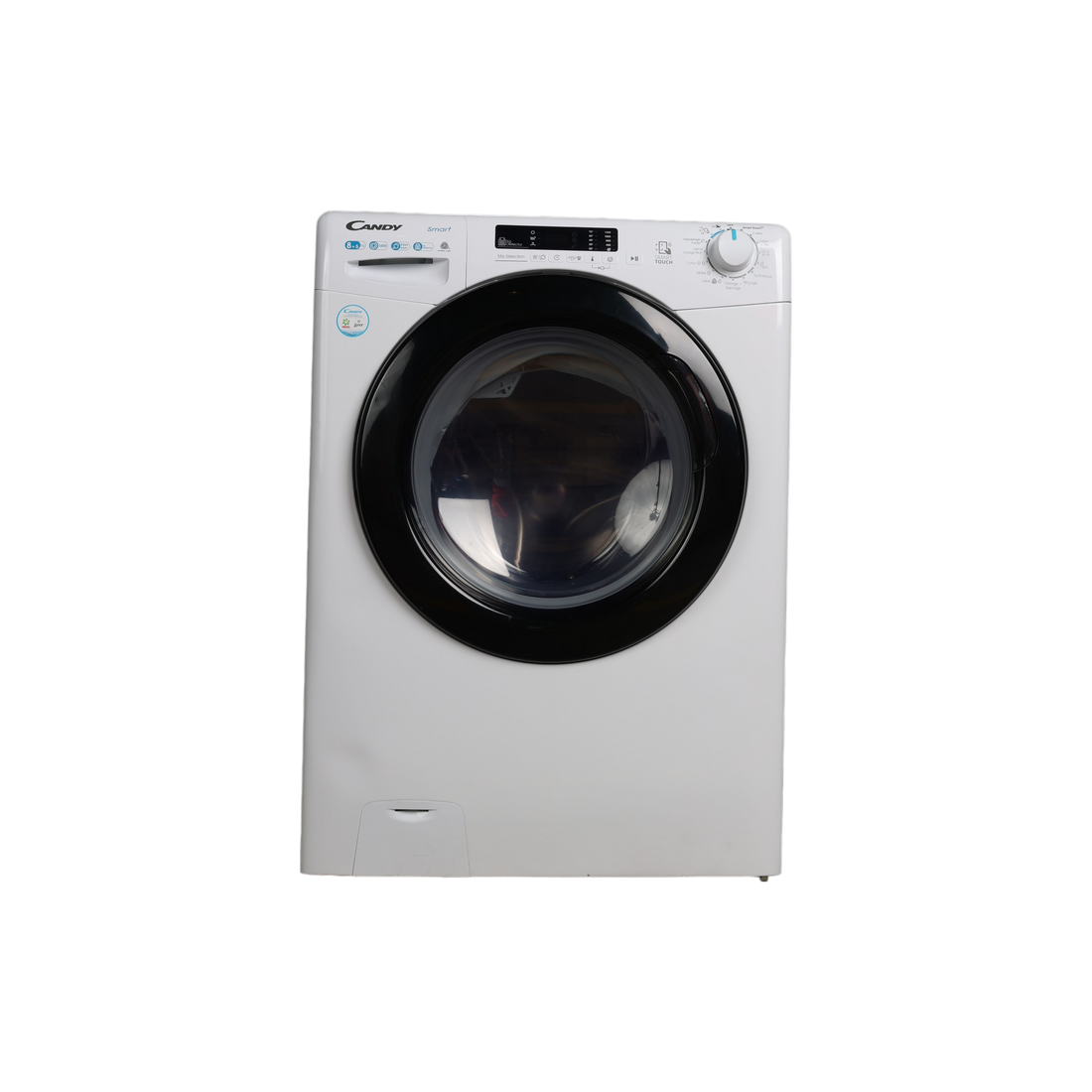 Lave-Linge Sechant 8 kg Reconditionné CANDY CSWS4852DWB4-47 : vue du côté droit
