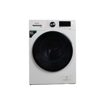 Lave-Linge Sechant 10 kg Reconditionné HISENSE WDBL1014V : vue de face