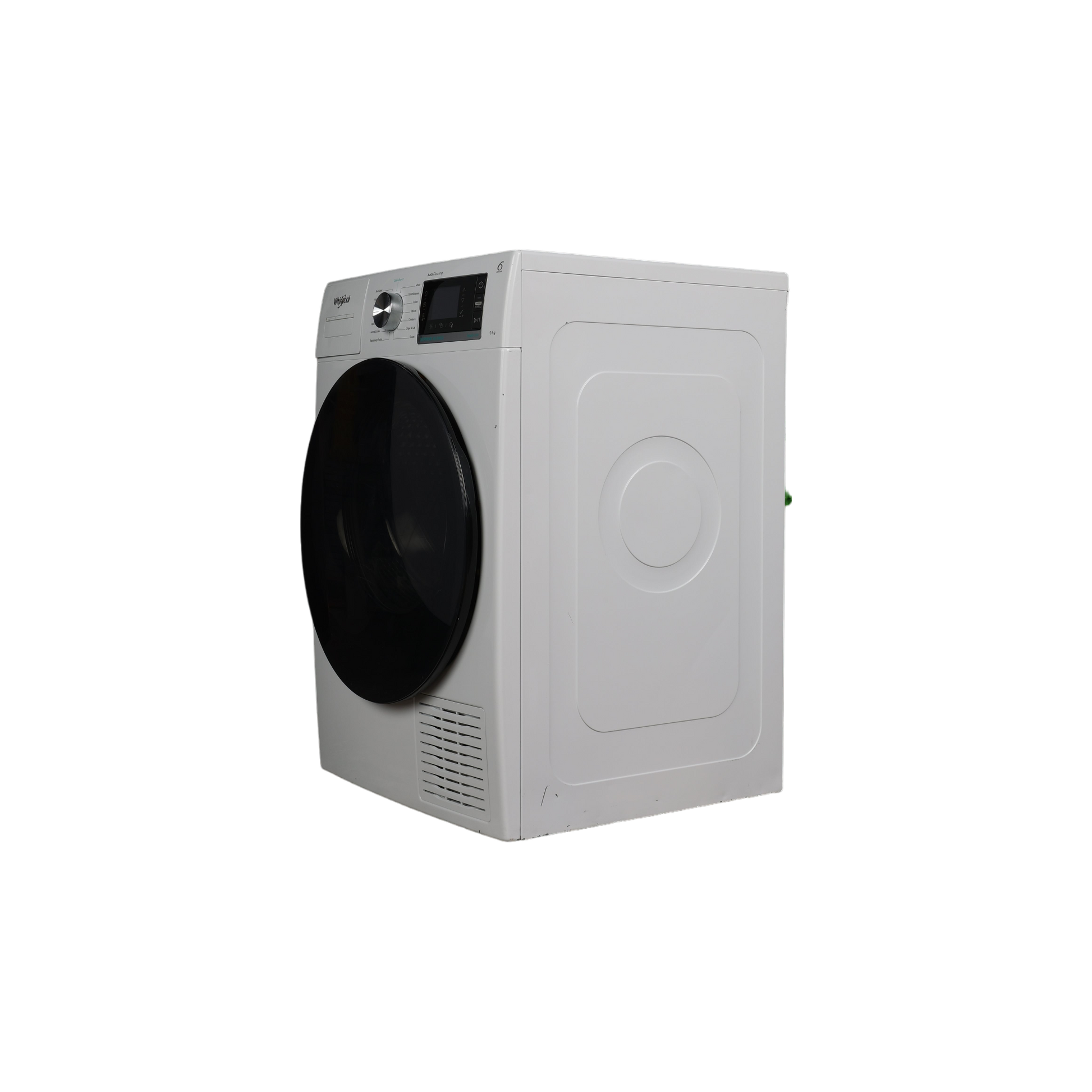 Seche-Linge Pompe À Chaleur 9 kg Reconditionné WHIRLPOOL W7D94WBFR : vue du côté droit
